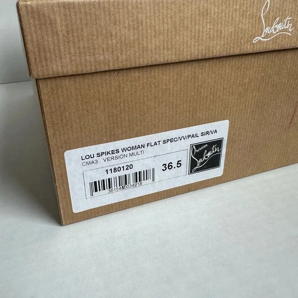 Authentic Christian louboutin sneaker 36 1/2 US6.5 - Picture 10 of 10